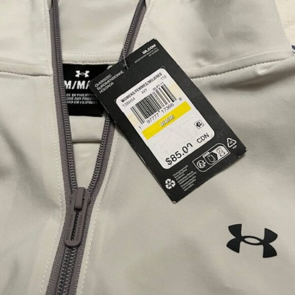 Under Armour light windbreaker jacket. - Picture 3 of 3